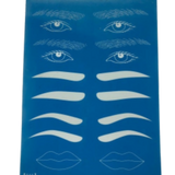 Practice Pad Brow - Templates