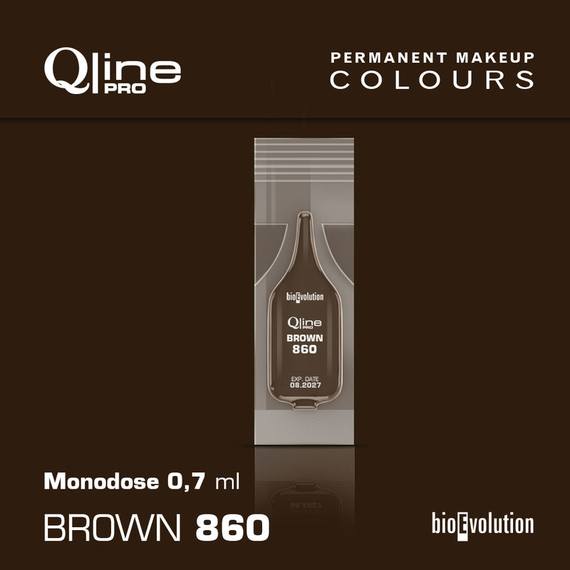 Qline Pro Monodose - Brown 860 0.7ml