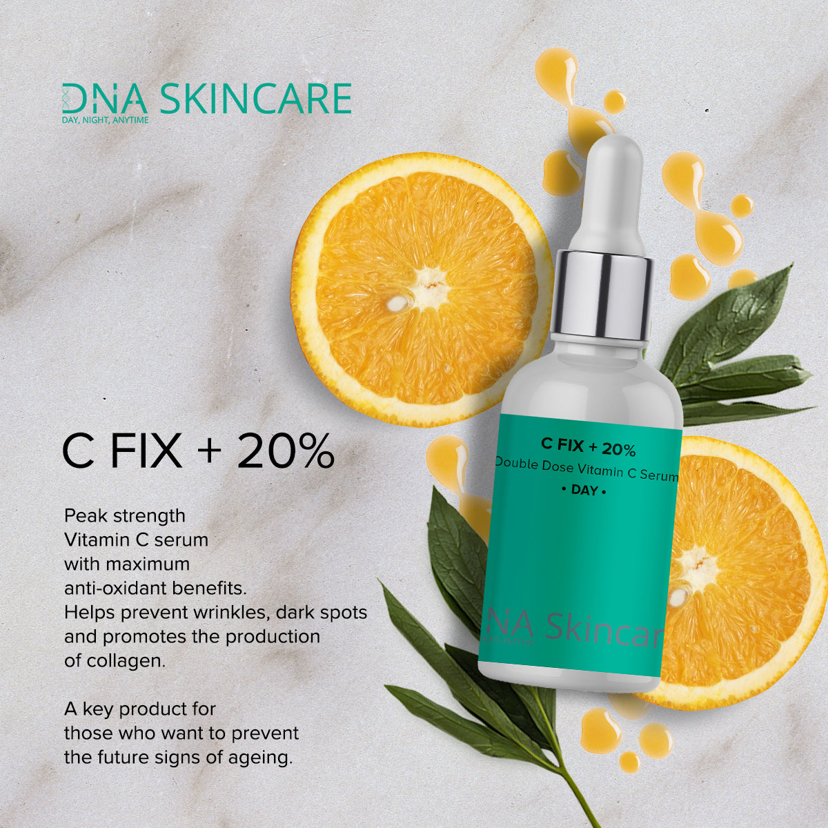 DNA Skincare C-Fix+20% Vitamin C Serum Shop PMU Beauty