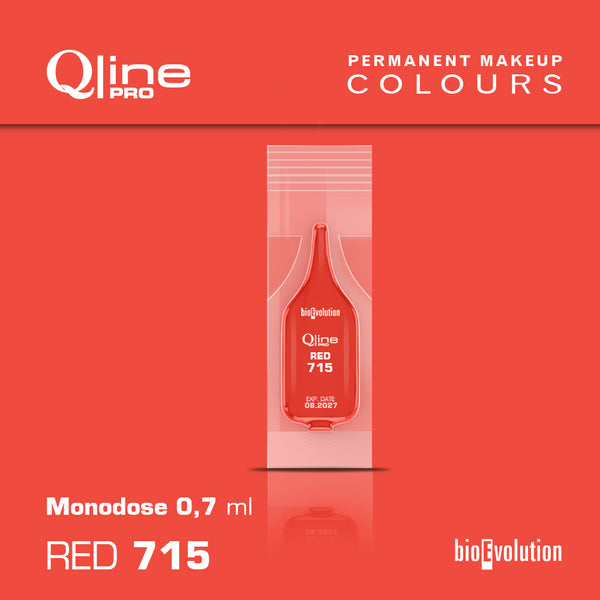 Qline Pro Monodose - Red 715 0.7ml