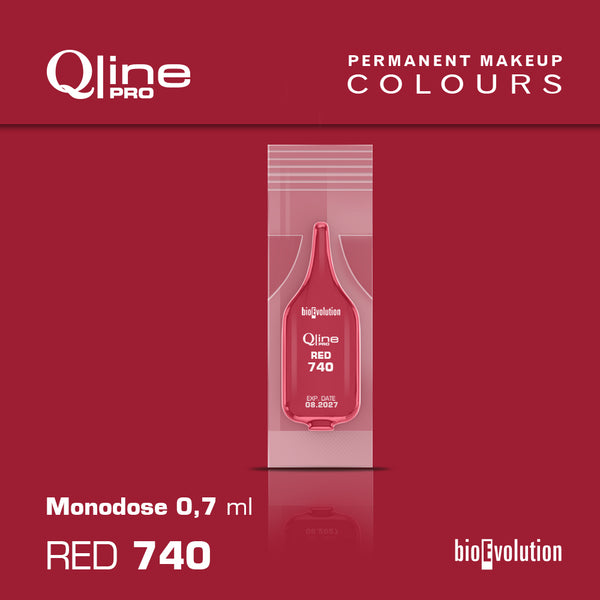 Qline Pro Monodose - Red 740 0.7ml