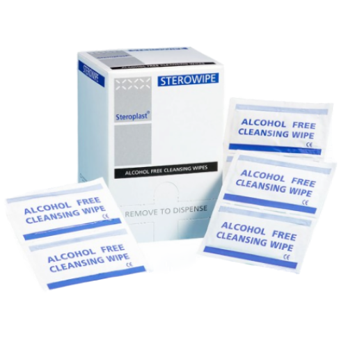 Sterowipe Alcohol Free Cleansing Wipes Box of 100