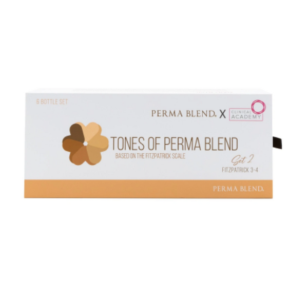 Tones of Perma Blend Set 2 - Fitzpatrick 3-4 Brow Pigment Set