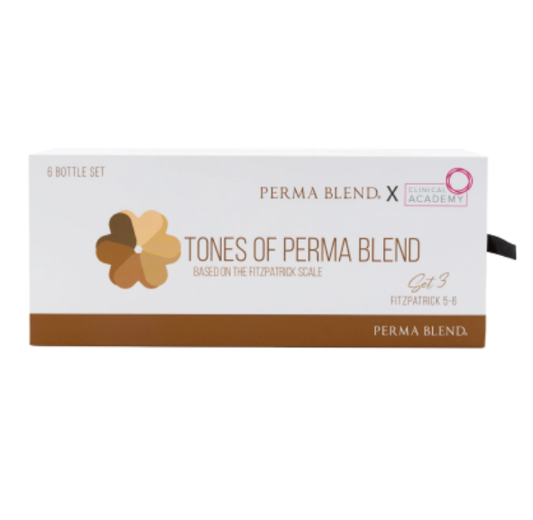 Tones of Perma Blend Set 3 - Fitzpatrick 5-6 Brow Pigment Set